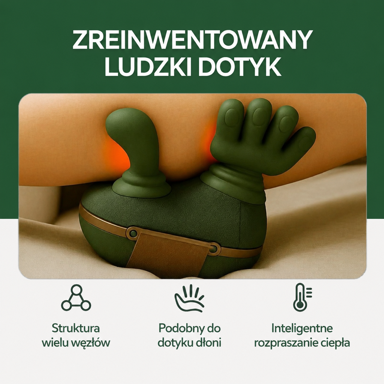 Nowa Aura™  Masażer karku i ramion z głębokim masażem
